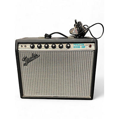 Used Fender 1968 Custom Princeton Reverb 12W 1x10 Tube Guitar Combo Amp