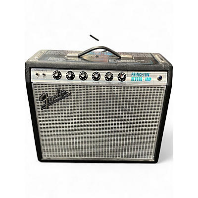 Used Fender 1968 Custom Princeton Reverb 12W 1x10 Tube Guitar Combo Amp