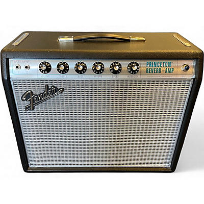 Used Fender 1968 Custom Princeton Reverb 12W 1x10 Tube Guitar Combo Amp