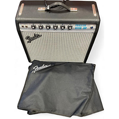 Used Fender 1968 Custom Princeton Reverb 12W 1x10 Tube Guitar Combo Amp