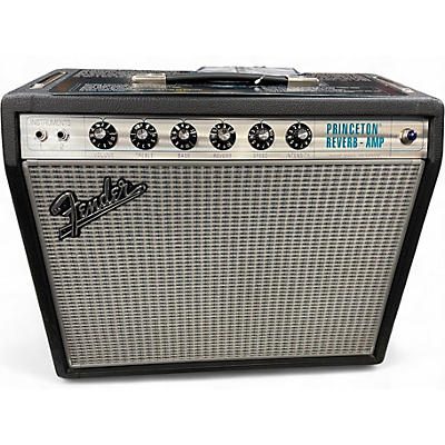 Used Fender 1968 Custom Princeton Reverb 12W 1x10 Tube Guitar Combo Amp
