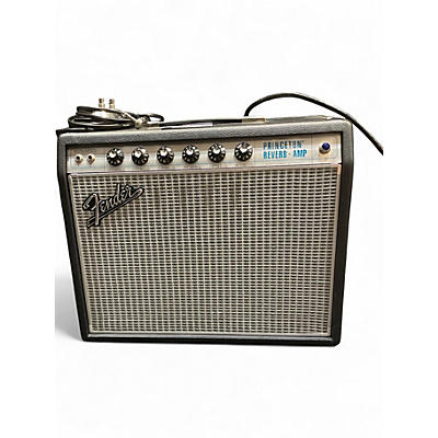 Used Fender 1968 Custom Princeton Reverb 12W 1x10 Tube Guitar Combo Amp