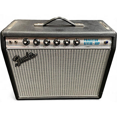 Used Fender 1968 Custom Princeton Reverb 12W 1x10 Tube Guitar Combo Amp