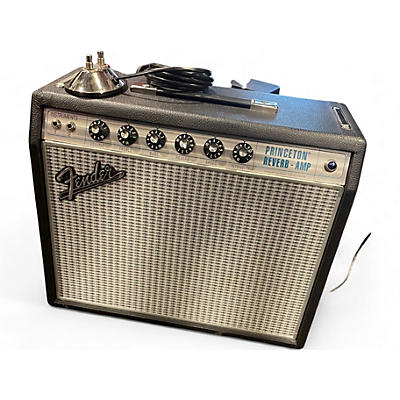 Used Fender 1968 Custom Princeton Reverb 12W 1x10 Tube Guitar Combo Amp