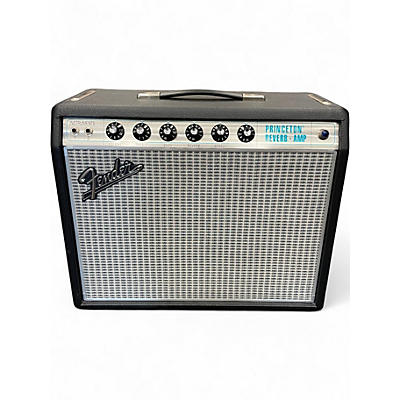 Used Fender 1968 Custom Princeton Reverb 12W 1x10 Tube Guitar Combo Amp
