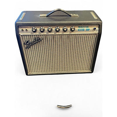 Used Fender 1968 Custom Princeton Reverb 12W 1x10 Tube Guitar Combo Amp