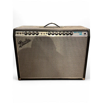 Used Fender 1968 Custom Twin Reverb 85W 2x12 Tube Guitar Combo Amp