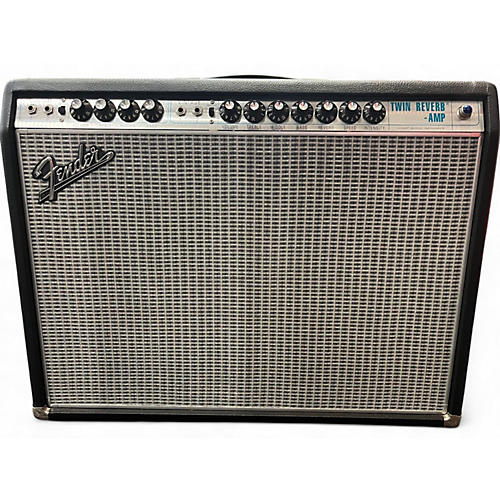 Used Fender 1968 Custom Twin Reverb 85W 2x12 Tube Guitar Combo Amp
