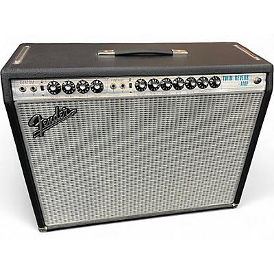 Used Fender 1968 Custom Twin Reverb 85W 2x12 Tube Guitar Combo Amp