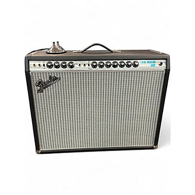 Used Fender 1968 Custom Twin Reverb 85W 2x12 Tube Guitar Combo Amp