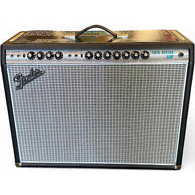 Used Fender 1968 Custom Twin Reverb 85W 2x12 Tube Guitar Combo Amp