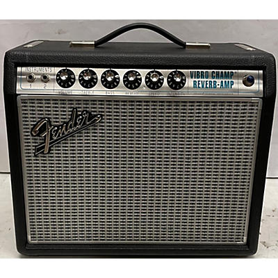 Fender Used Fender 1968 Custom Vibro Champ Reverb Tube Guitar Combo Amp