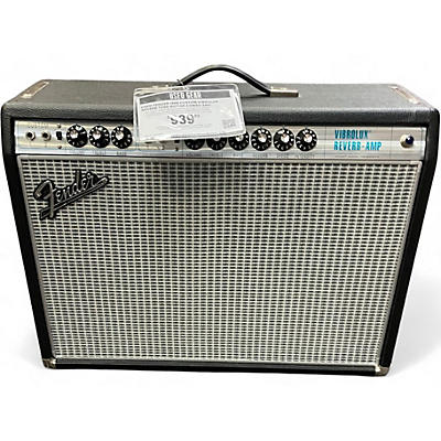 Used Fender 1968 Custom Vibrolux Reverb Tube Guitar Combo Amp