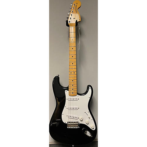 Fender Used Fender 1968 ST-68 Stratocaster Reissue CIJ Black Solid Body Electric Guitar Black