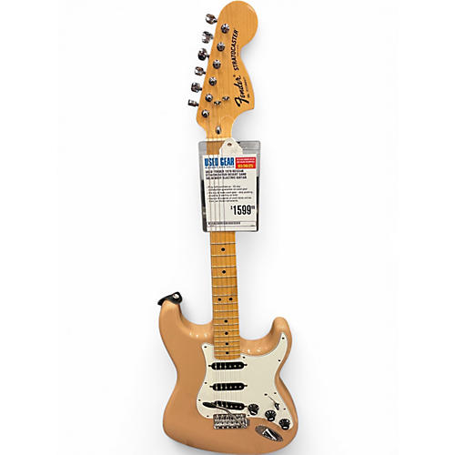 Used Fender 1970 Reissue Stratocaster Desert Sand Solid Body Electric Guitar Desert Sand