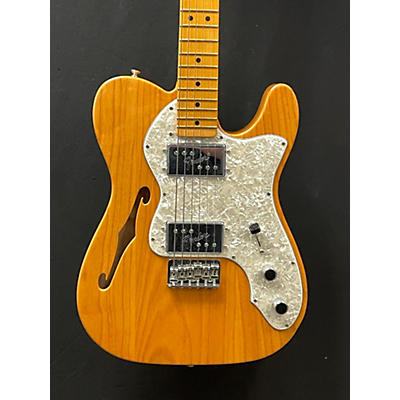 Fender Used Fender 1972 American Vintage Telecaster Thinline Butterscotch Blonde Solid Body Electric Guitar