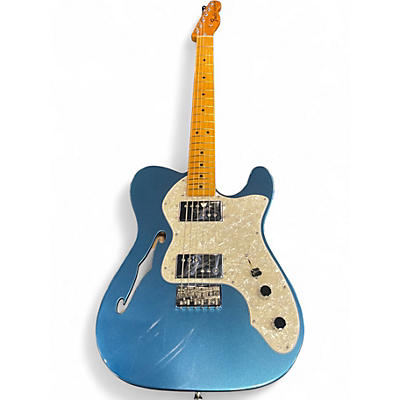 Used Fender 1972 American Vintage Telecaster Thinline Lake Placid Blue Solid Body Electric Guitar