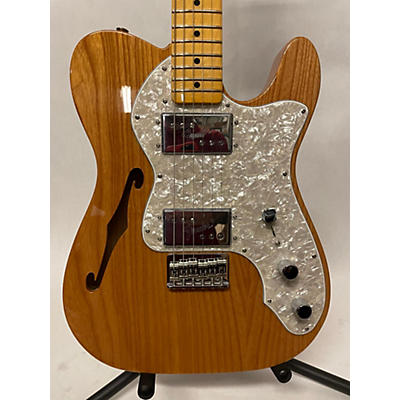 Fender Used Fender 1972 American Vintage Telecaster Thinline Natural Solid Body Electric Guitar