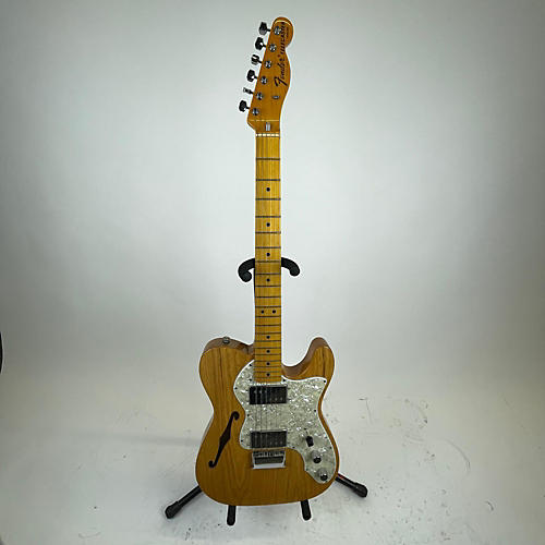 Fender Used Fender 1972 American Vintage Telecaster Thinline Natural Solid Body Electric Guitar Natural