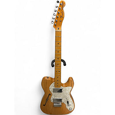 Used Fender 1972 American Vintage Telecaster Thinline Natural Solid Body Electric Guitar