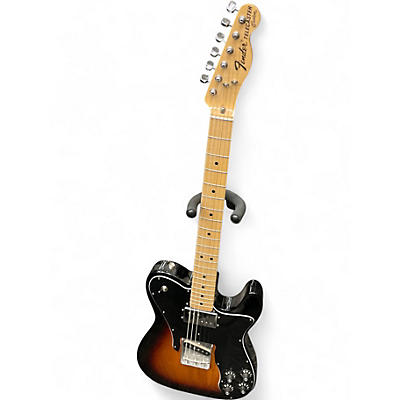 Used Fender 1972 Reissue Custom Telecaster 2 Color Sunburst Solid Body Electric Guitar