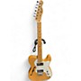 Used Fender 1972 Reissue Thinline Telecaster Natural Hollow Body Electric Guitar Natural