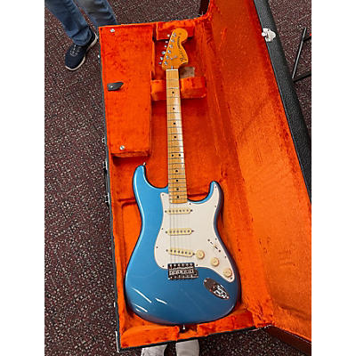 Fender Used Fender 1973 Reissue American Vintage II Stratocaster Blue Solid Body Electric Guitar