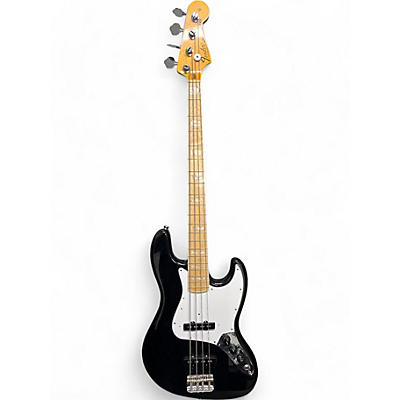 Used Fender 1974 American Vintage Jazz Bass Black Electric Bass Guitar