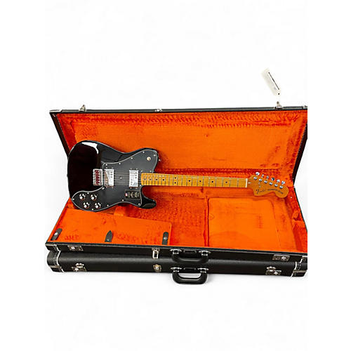 Used Fender 1975 American Vintage II  Black Solid Body Electric Guitar Black