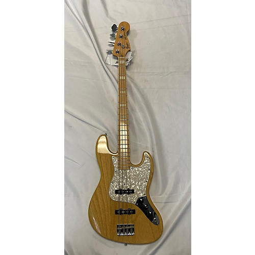 Fender Used Fender 1975 Reissue Jazz Bass Natural Electric Bass Guitar Natural