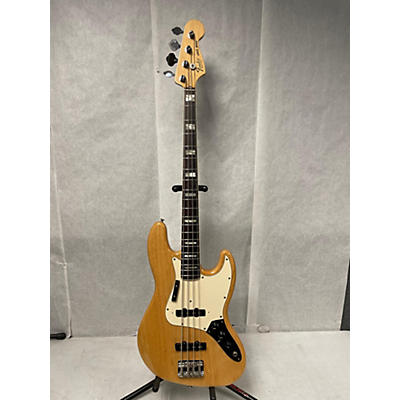 Fender Used Fender 1975 Reissue Jazz Bass Natural Electric Bass Guitar