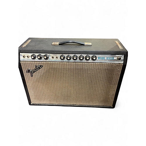 Used Fender 1977 Deluxe Reverb Tube Guitar Combo Amp