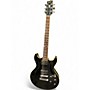 Used Fender 1980s MIJ Flame Standard Black Solid Body Electric Guitar Black