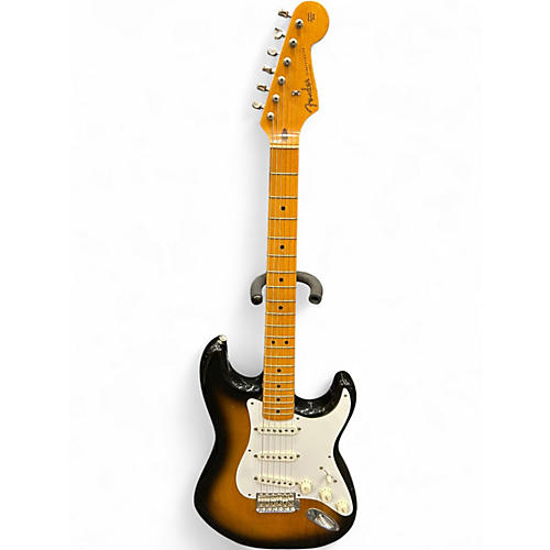 Used Fender 1985 AMERICAN VINTAGE REISSUE STRATOCASTER 2 Color Sunburst Solid Body Electric Guitar 2 Color Sunburst