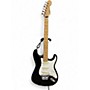 Used Fender 1985 MIJ Stratocaster Black Solid Body Electric Guitar Black