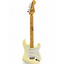 Used Fender 1989 MIJ Standard Stratocaster Vintage White Solid Body Electric Guitar Vintage White