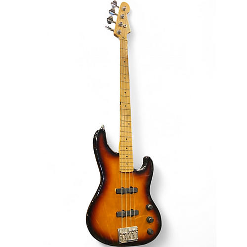 Used Fender 1990's Jazz Bass Plus 2 Color Sunburst Electric Bass Guitar 2 Color Sunburst