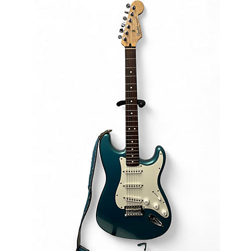 Used Fender 1992 Mexican Standard Stratocaster Ocean Turquoise Solid Body Electric Guitar Ocean Turquoise