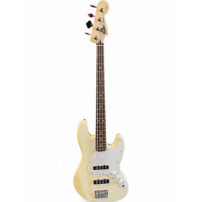 Used Fender 1994 "Squire Series" Jazz Bass Olympic White Electric Bass Guitar