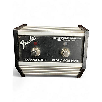 Used Fender 2 BUTTON CHANNEL/DRIVE-MORE DRIVE Footswitch