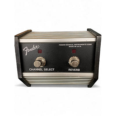 Used Fender 2 BUTTON CHANNEL/REVERB FOOTSWITCH Footswitch