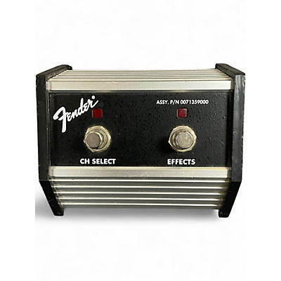 Used Fender 2 BUTTON FOOTSWITCH Pedal