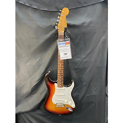 Fender Used Fender 2000s 60s Stratocaster Reissue Tobacco Burst Solid Body Electric Guitar