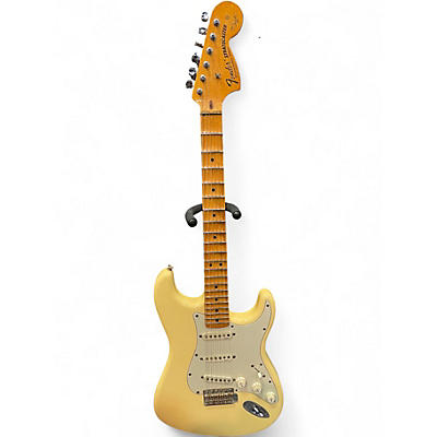 Used Fender 2001 SIGNATURE Yngwie Malmsteen VINTAGE WHITE Solid Body Electric Guitar