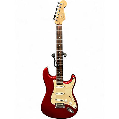 Used Fender 2005 AMERICAN STRAT Candy Apple Red Solid Body Electric Guitar