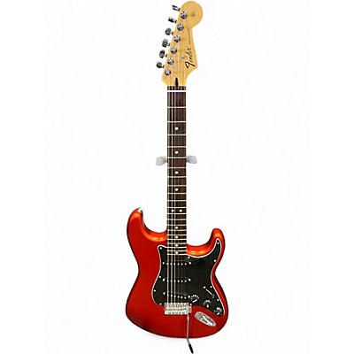 Used Fender 2013 STANDARD STRAT Satin Red Solid Body Electric Guitar