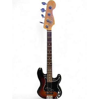 Used Fender 2016 Limited Edition American Standard "PJ" Bass Tobacco Sunburst Electric Bass Guitar