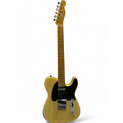 Fender Used Fender 30th anniv custom shop 51 nocaster relic NAMM Blonde Solid Body Electric Guitar