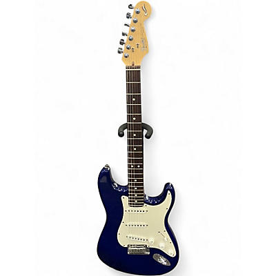 Used Fender 40th Anniversary American Stratocaster Blue Solid Body Electric Guitar