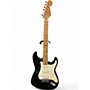 Used Fender 40th anniversary stratocaster Black Solid Body Electric Guitar Black